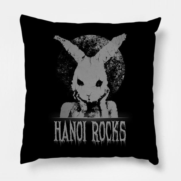 hanoi rocks Pillow by thai gig