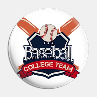 Baseball sport Pin