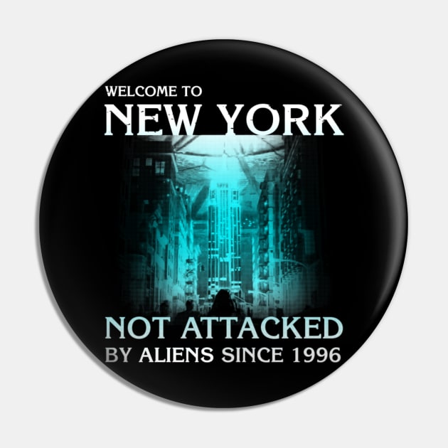 Welcome to New York Pin by kostjuk