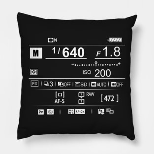 Camera Display Pillow