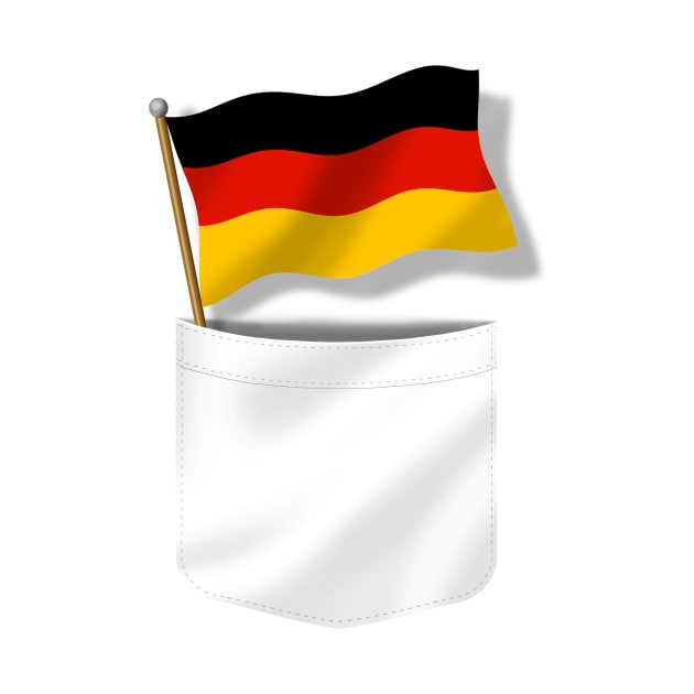 Pocket German flag by davidroland