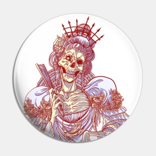 Danse Macabre: Lady of the Gilded Court Pin