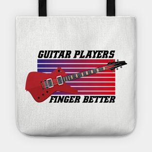 Guitar Players Finger Better Tote