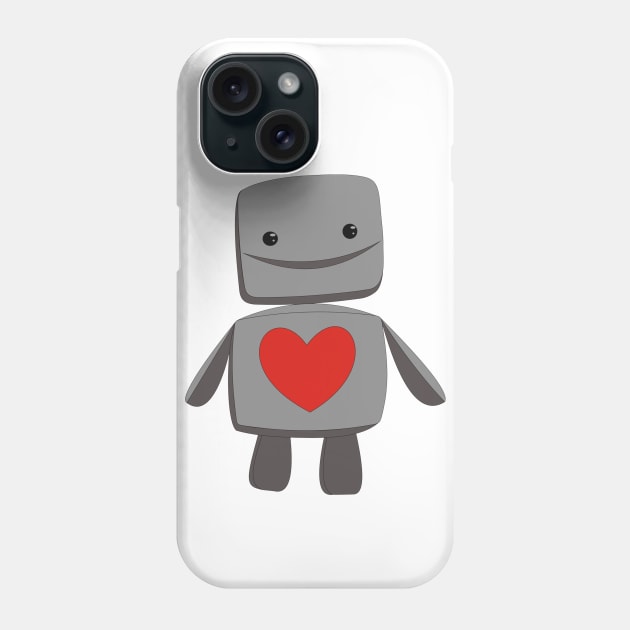 Robot love Phone Case by puppaluppa