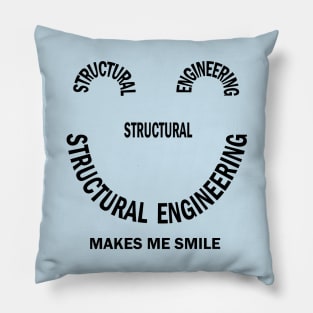 Structural Engineering Smile Pillow