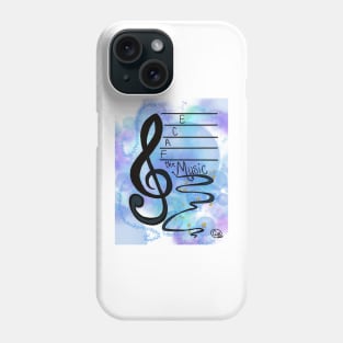 Face the Music Phone Case