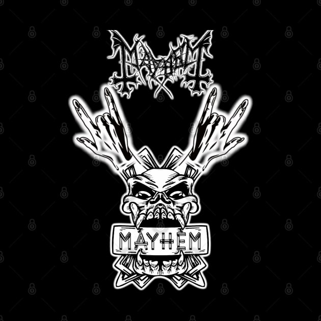 mayhem skull by naughtyoldboy