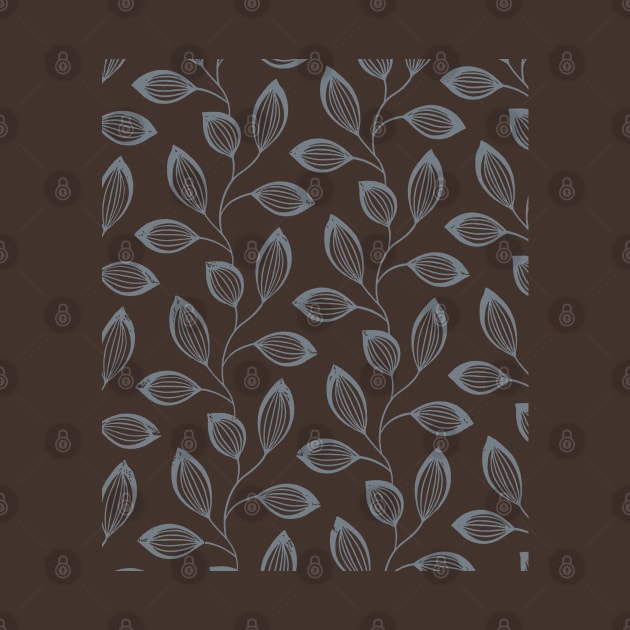 Climbing Leaves Repeat Pattern by taiche