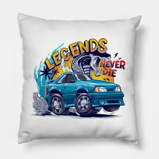 Legends Never Die Pillow