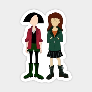 Daria & Jane Magnet