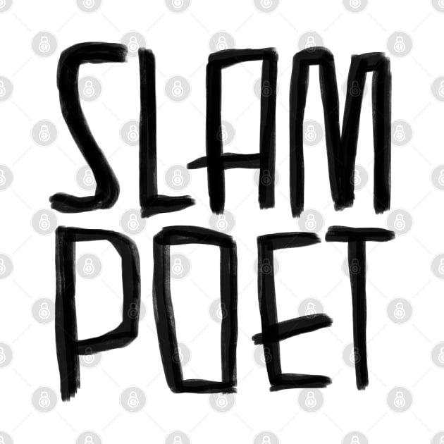 Poetry Slam, Slam Poet by badlydrawnbabe