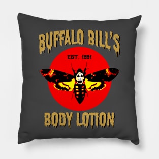 Buffalo Bill's Body Lotion - Silence Of The Lambs Vintage Horror Pillow