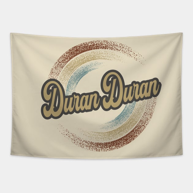 Duran Duran Circular Fade Tapestry by anotherquicksand