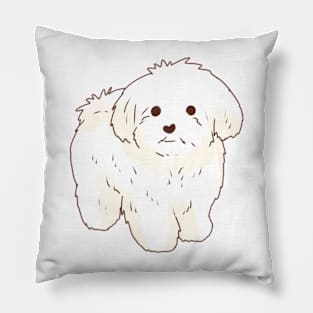 Cute Maltese Pillow