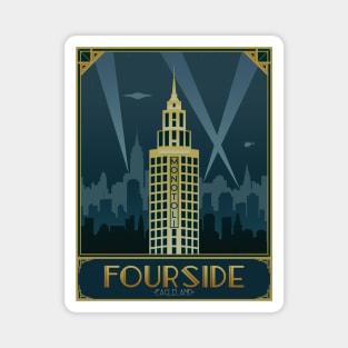 Art Deco Fourside Magnet