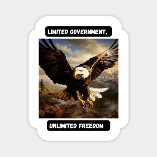 Limited Government, Unlimited Freedom Magnet