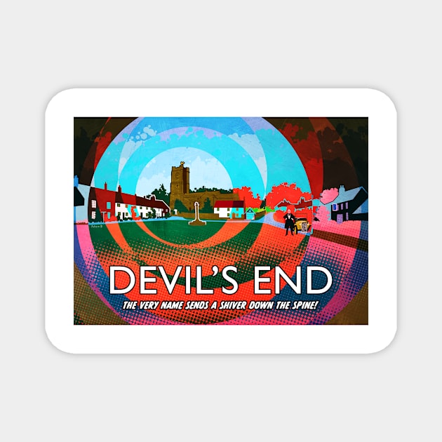 Devil's End - The Very Name Sends a Shiver Down the Spine! Magnet by adam-bullock