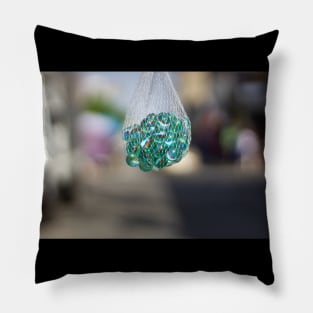 the bag of marbles Pillow