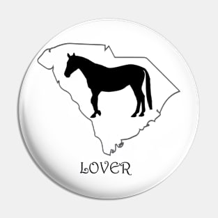 South Carolina Horse Lover Gift Pin