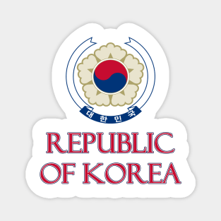 Republic of Korea - Coat of Arms Design Magnet