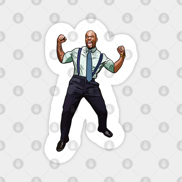 brooklyn nine nine terry crews as GTA art Magnet by therustyart