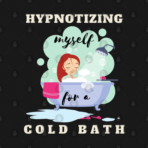 hypnotizing myself for a cold bath by Kidrock96