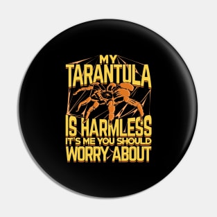 Funny Tarantula Pet Animal Spider Owner Gift Pin