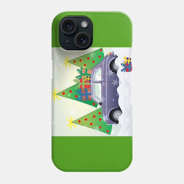 Winter Delivery Edit Phone Case by Spirit-Dragon