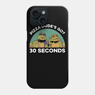 pizza dude_s got 30 second animals smoke hip hop Phone Case