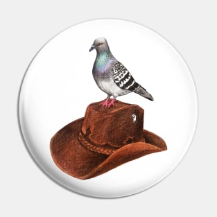 Cluck Norris Pin