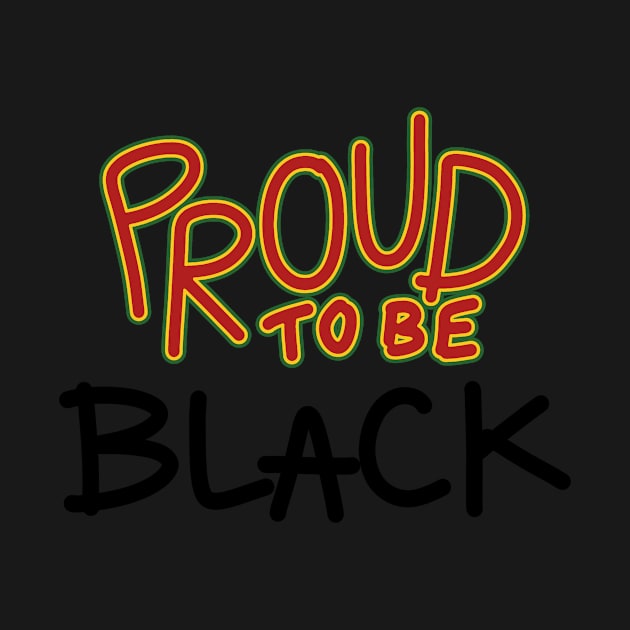 Proud Black Lives Matter by Nalidsa