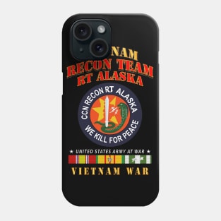 Recon Team - RT Alaska - Vietnam War w VN SVC Phone Case