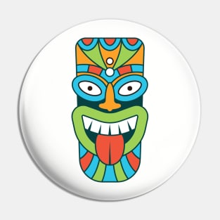 Taunting Tiki Pin