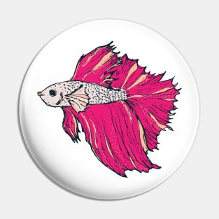 Blooming Bettas Pin