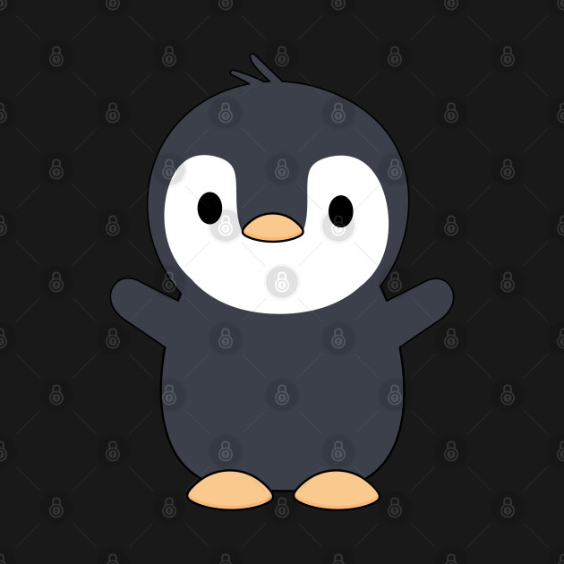 Disover Cute Baby Penguin - Penguin - T-Shirt