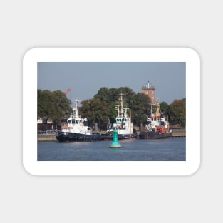 Landing stage on the Weser, Brake, district of Wesermarsch Magnet