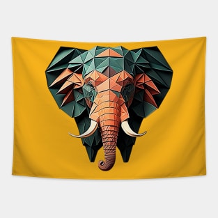 Origami Elephant Tapestry