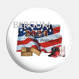 Burgum for President 2024 Pin