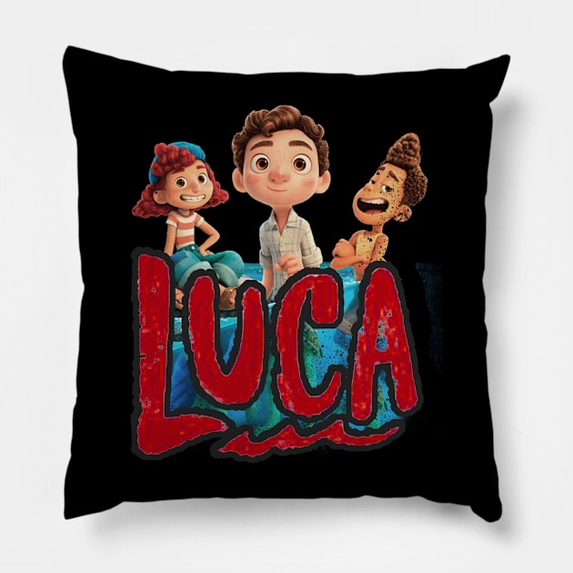 Luca Character Pillow by Kids series