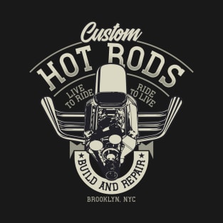 Custom Hot Rods Brooklyn T-Shirt