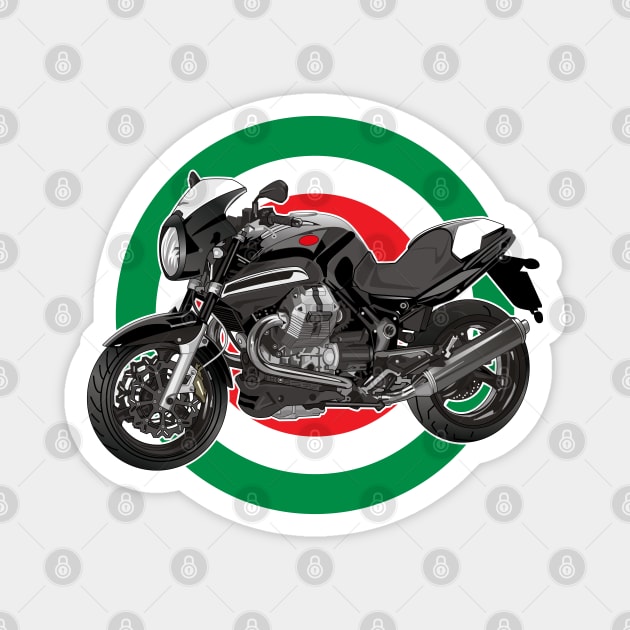 Italian motorcycle Magnet by Maxsomma