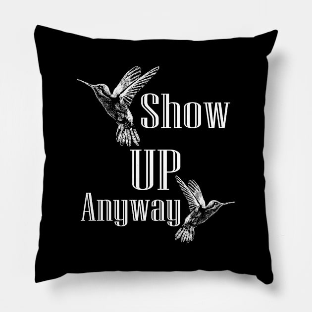 Hummingbird Spiritual Motivational Birds Lovers Gift Pillow by YANISOVE