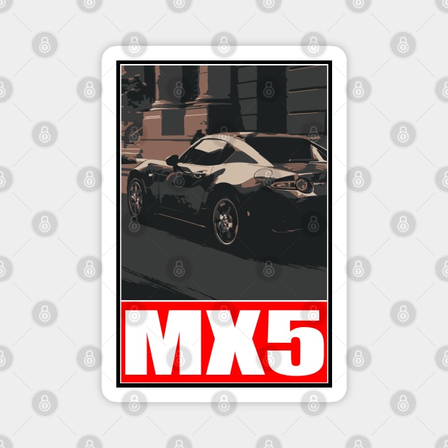 Mx5 Magnet by 5thmonkey