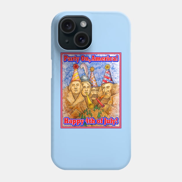 Party On America! Phone Case by JEAndersonArt