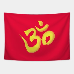 Spirituality Om Symbol Aum Meditation Mantra Tapestry