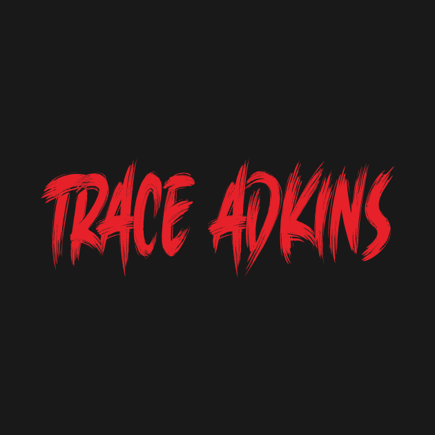 Trace Adkins by beach wave