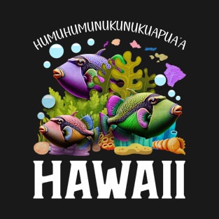 Humuhumunukunukuapua'a Hawaii Hawaiian Reef Triggerfish T-Shirt