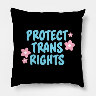 Protect Trans Lives - Transgender Pillow