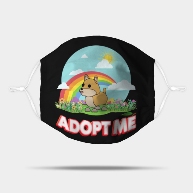 Adopt Me Funny Shiba Inu Adopt Me Mask Teepublic - roblox adopt me pets shiba inu