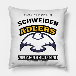 Schweiden Adlers Volleyball Team Pillow